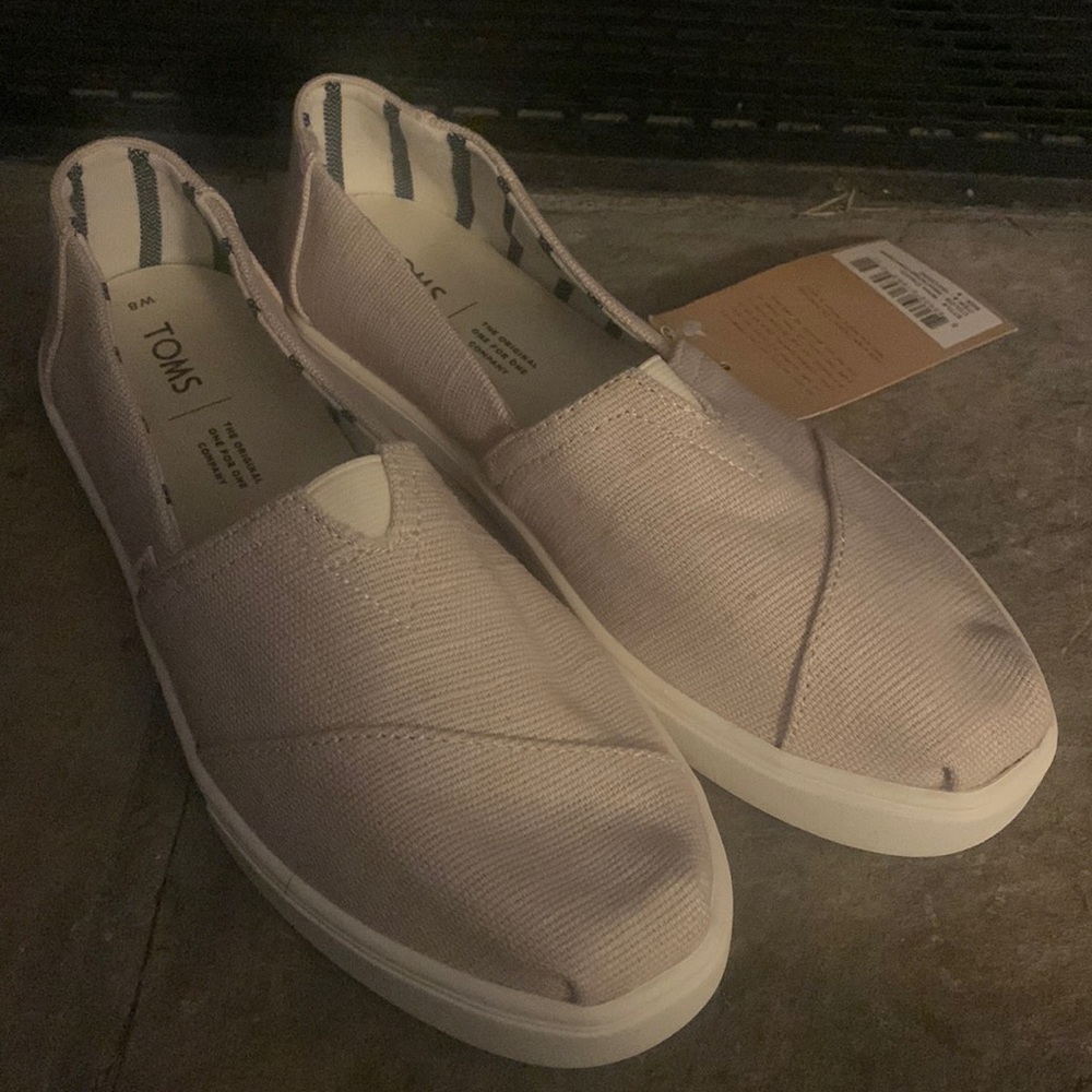Light Mauve Slip On TOMS